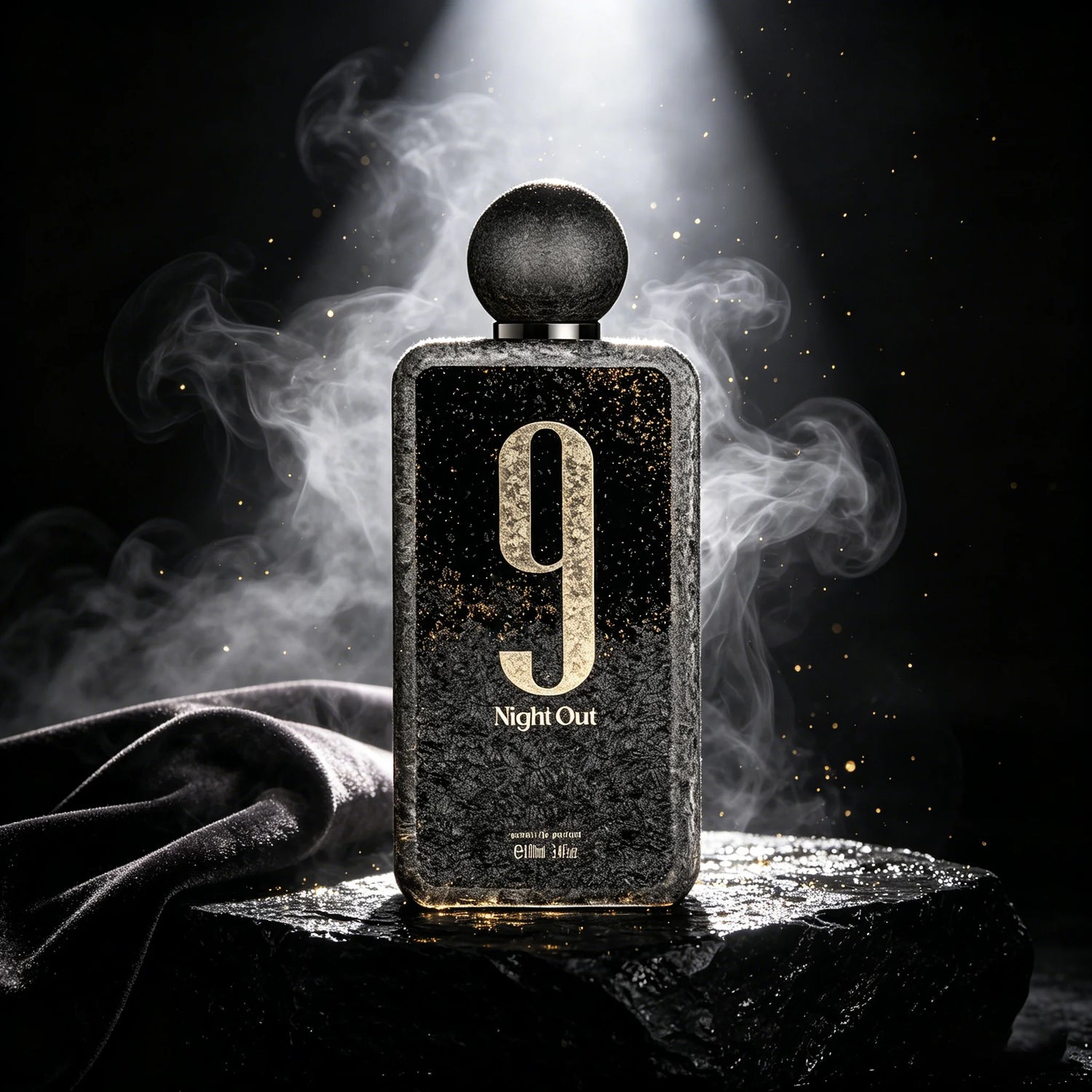 Afnan 9 PM Night Out Extrait de Parfum for Unisex – Oriental Spicy Fragrance, Perfect Gift for Women & Men, 3.4 fl oz