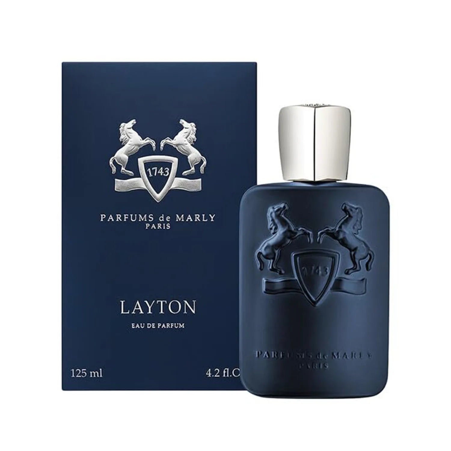 Parfums de Marly Layton Eau de Parfum Spray for Unisex – Refined Oriental Woody & Spicy Aromatic Scent, Apple, Lavender, Vanilla & Precious Woods, Long-Lasting Luxury Fragrance, Perfect Gift, 4.2 fl oz / 125 ml