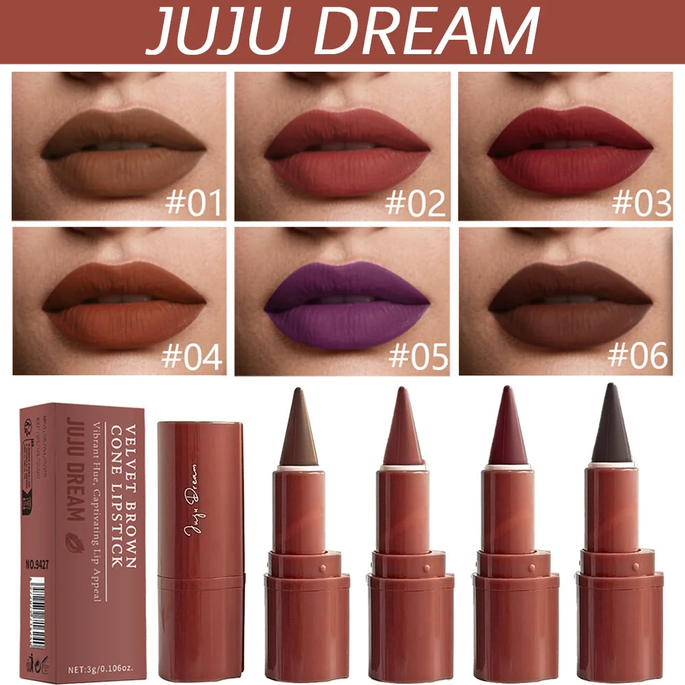 JUJU Dream Matte Velvet Gradient Lip Liner - Smooth Application For Elegant Lips Long-Lasting Lip Pencil Lip Lipstick Makeup