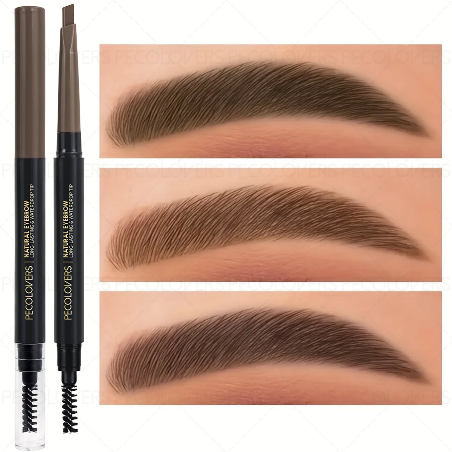1PC Automatic Rotating Eyebrow Pencil, Waterproof and Sweatproof, Non-smudged, Durable, Naturally Colored Wild Eyebrows