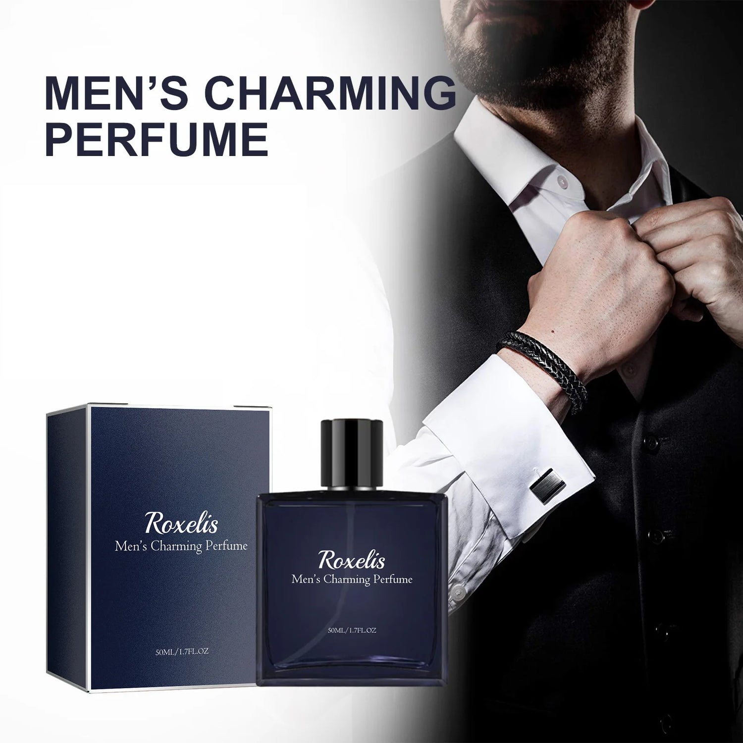 Eau de toilette Set for Men perfume Lasting fragrance Vitality Fresh charm Elegant fragrance set box