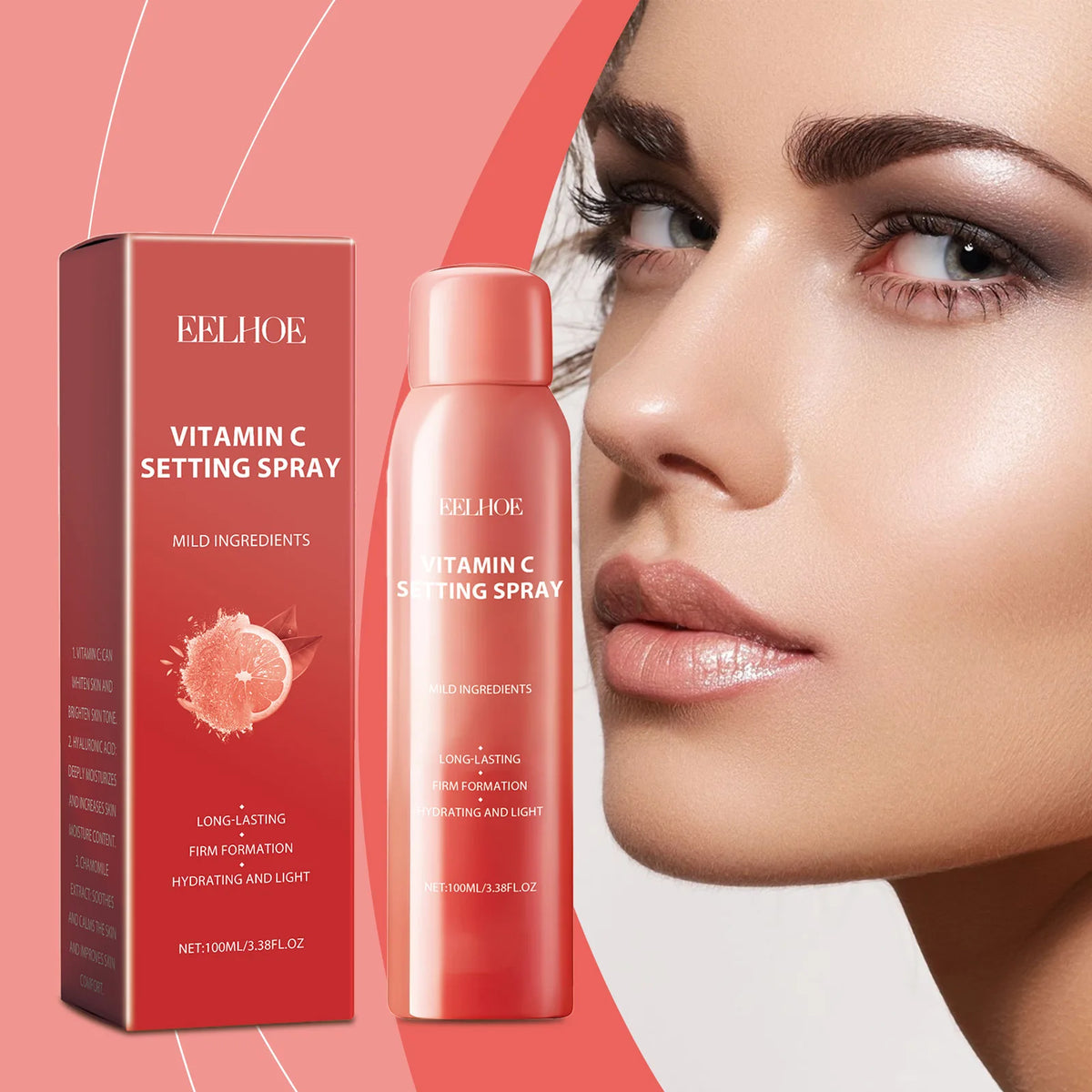 Makeup Setting Spray Matte Finish Waterproof Long Lasting Oil Controling Sweatproof Refreshing for All Skin Make up Spray Fixer