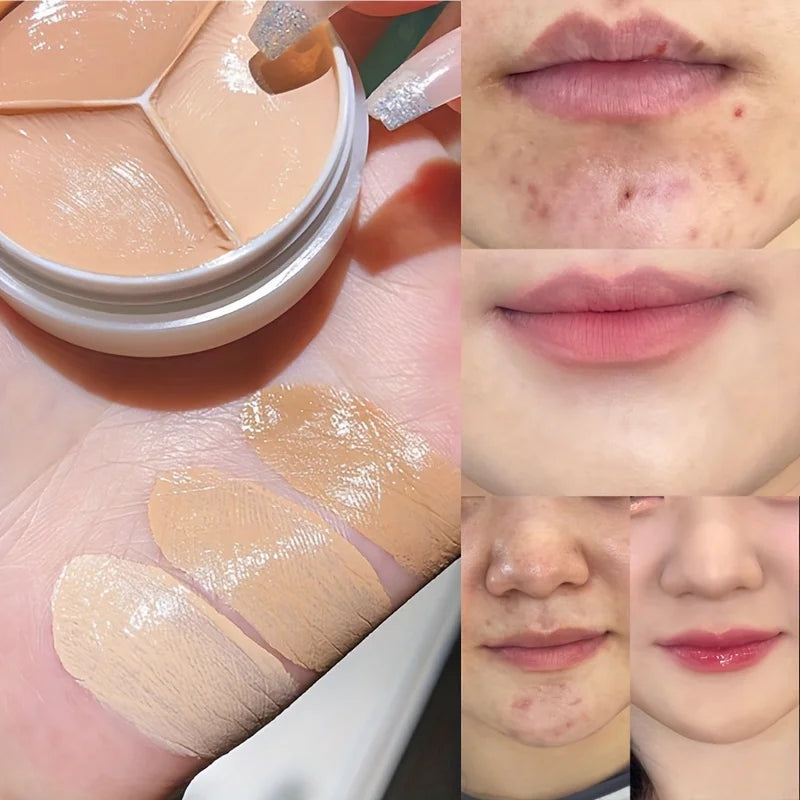 Multi-Shade Concealer Cream | Erase Dark Circles & Blemishes, Lightweight Buildable Coverage, Long-Lasting Flawless Finish
