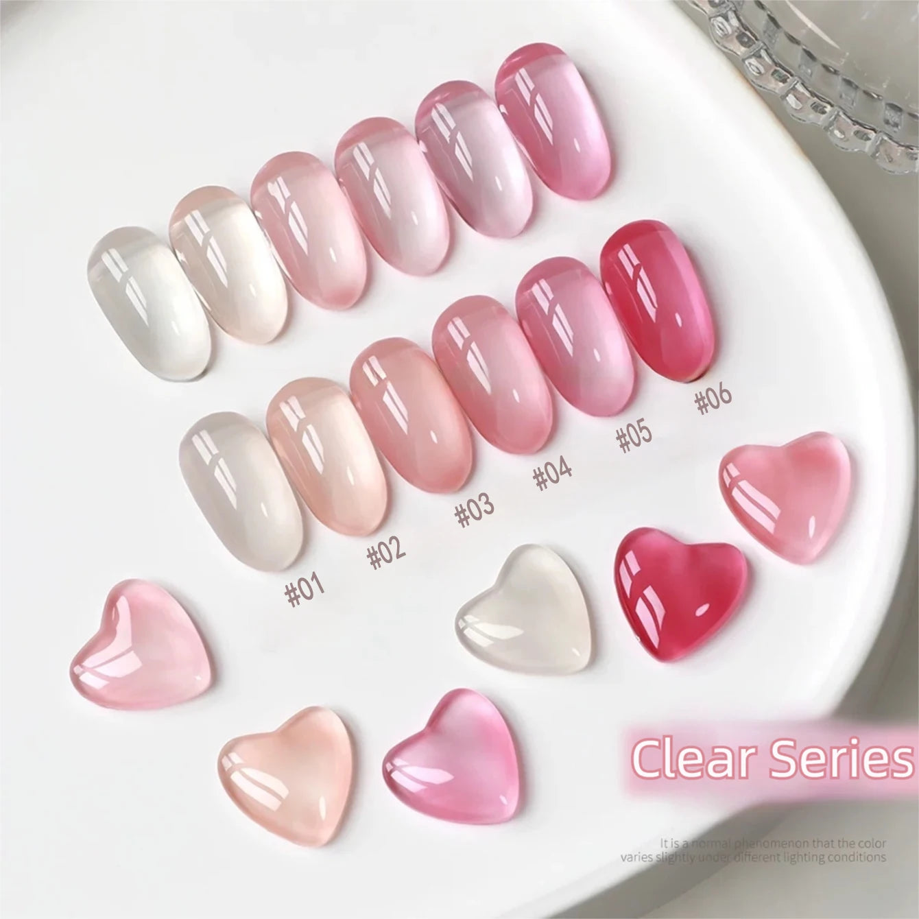 MAINEL 10ML 1-26PCS 2026 New Ice Clear Whitening Jelly Soft And Sweet Apricot Nude Gel Nail Polish Pink Nails UV LED Light Nails