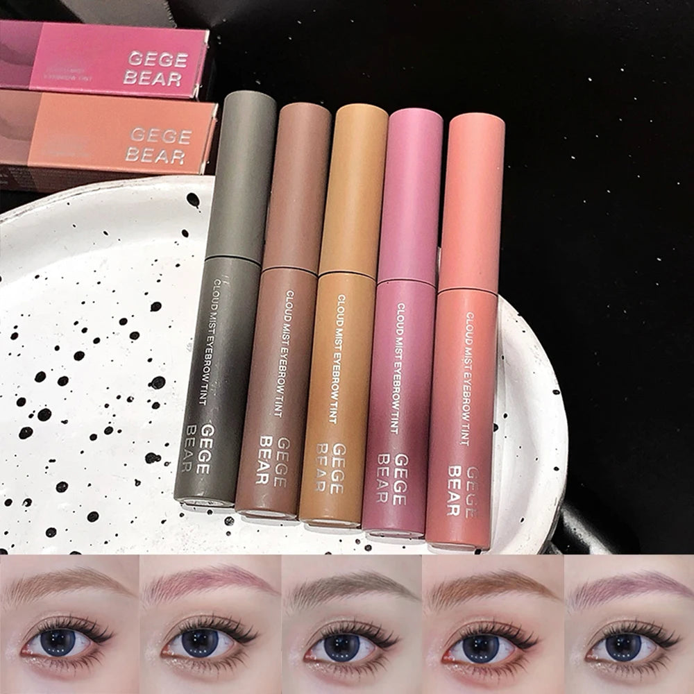 Gege Bear Natural Eyebrow Enhancer Dye Gel Tint Waterproof Long Lasting Quick Dry Dyeing Brow Tinted Cream Brow Makeup Cosmetic
