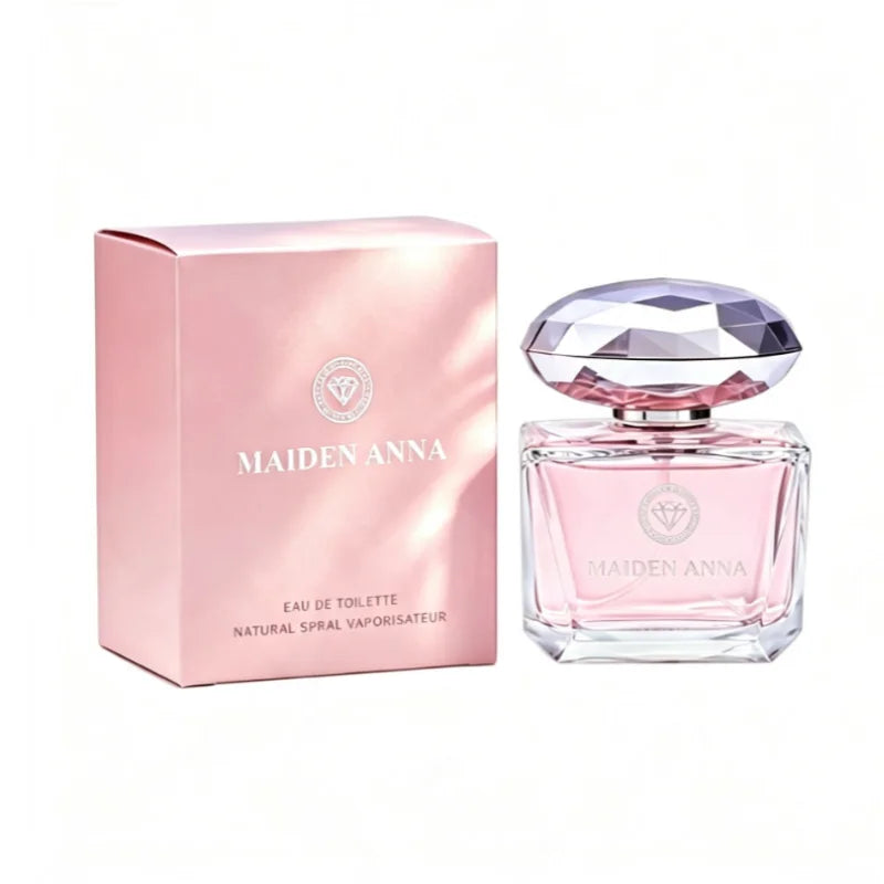 Perfume Crystal Transparent Bottle EDP Fragrance Spray Soft Floral Fruity Notes Good Long Lasting Scent Daily Dating Office Wedding Party Travel Women Fragrance 50ml