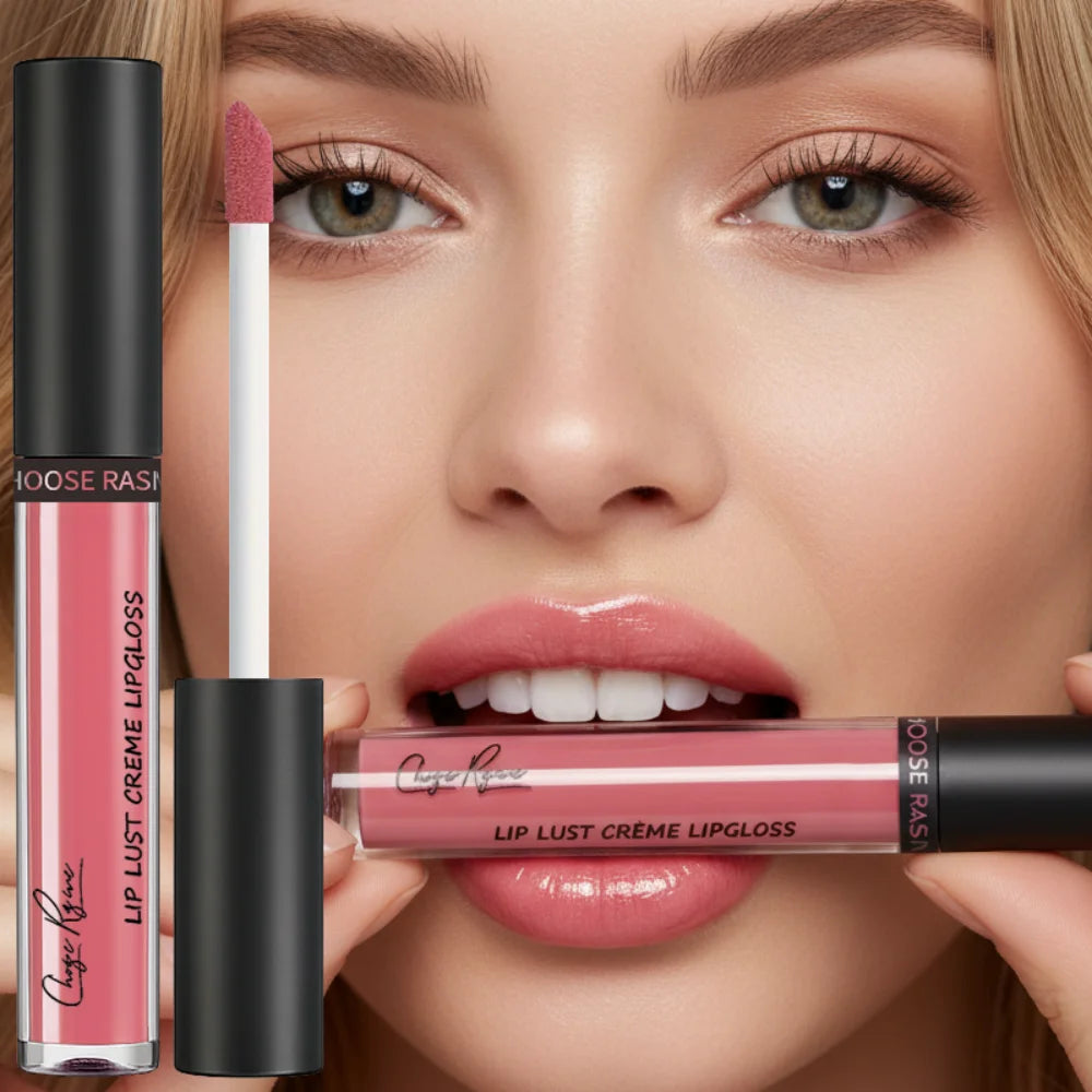 Hydrating Crystal Lip Oil - Plumping & Moisturizing Gloss with Tinted Shades for All Skin Types