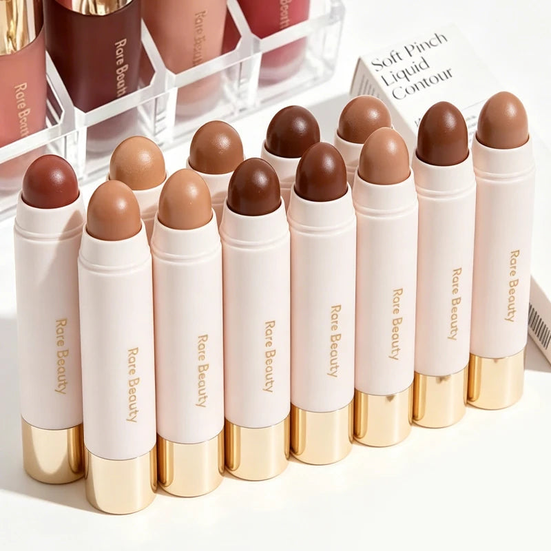 Hot Brand Rare Beauty Happy Sol Always Sunny Silky Three-dimensional Bronze Contour Stick Natural Matte Shadow Makeup Cosmetics