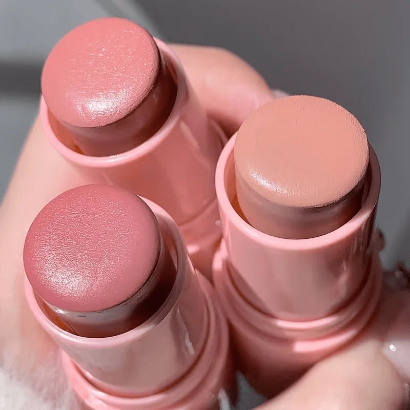 Non-greasy Water-resistant Cream Contour Sticks Shades with Highlighter Bronzer Blush Face Contouring Sticks for Makeup