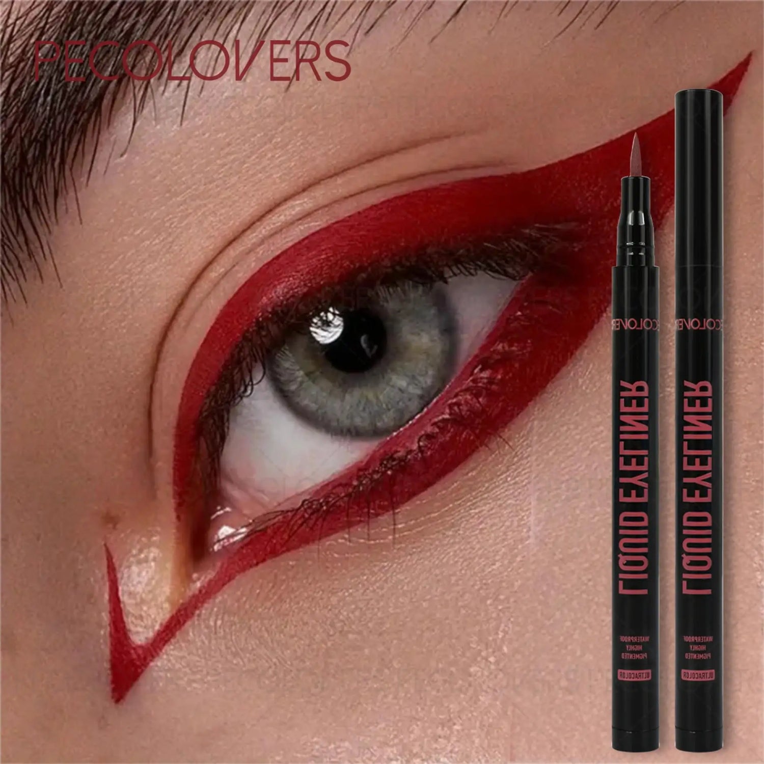 Sweatproof Colorful Eyeliner Pens,Fast Drying,Easy Coloring,Liquid Eyeliner Pencil,Ideal for Daily and Party Makeup