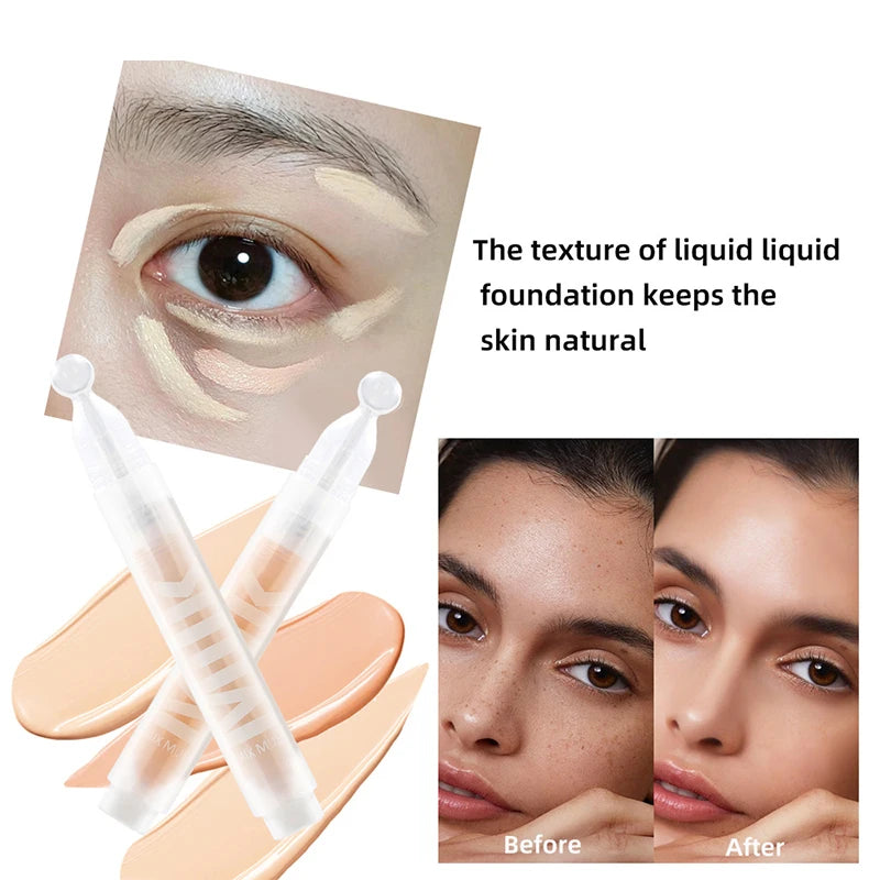 Milk Liquid Concealer BB Cream Shadow Contouring Cream Cover Dark Circle Acne Concealer Stick Contour Brightening Base Makeup