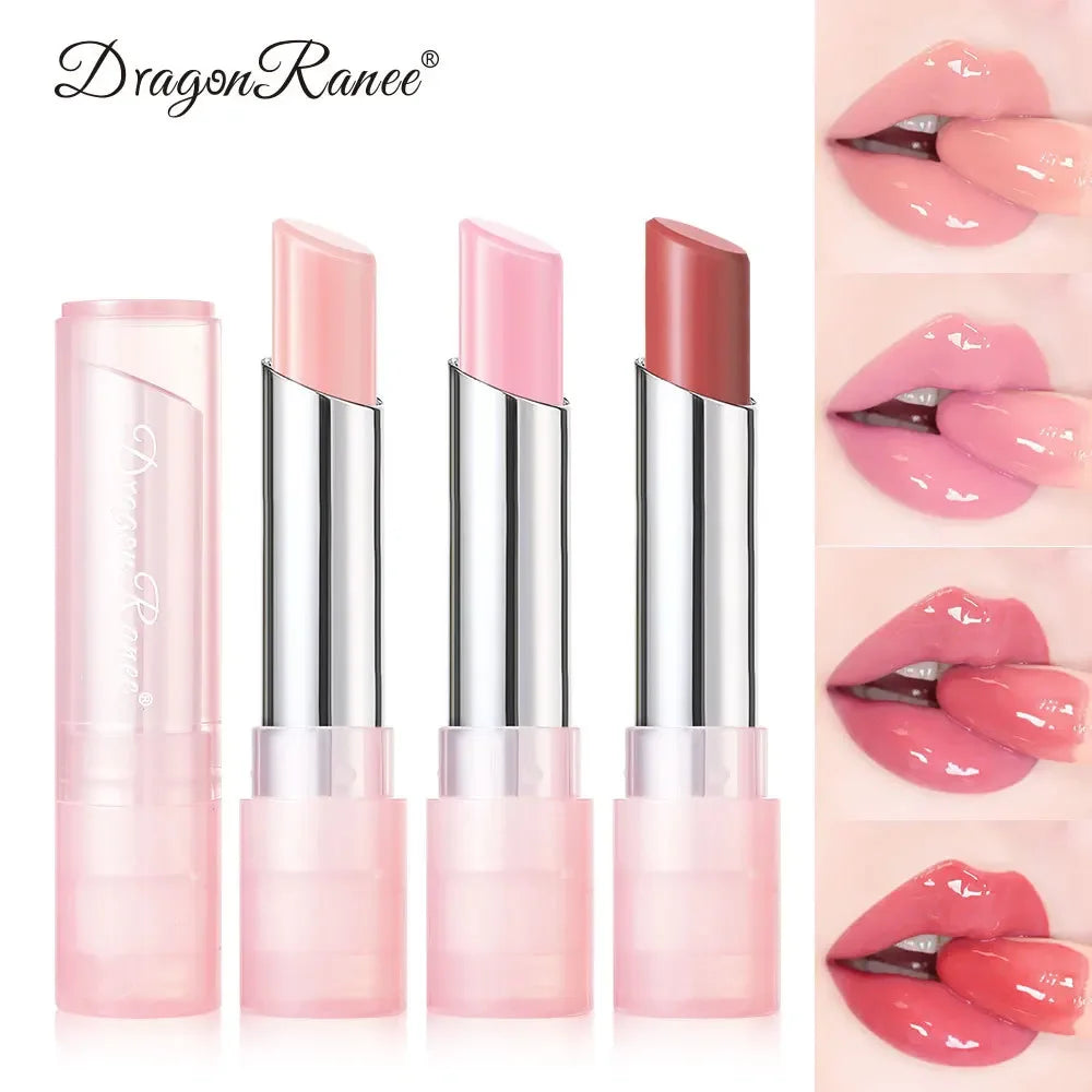 Temperature Color Changing Lipstick Moisturizing Lip Stain Tint Nourishing Jelly Lip Balm Warm Change Lip Stain Makeup For Women
