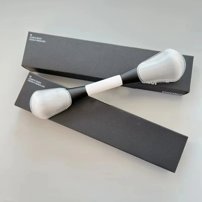 MBM Dual-Ended Foundation Face Brush F4 Powder F1 Blush Contour F2 F3 Makeup Brushes with Box Packaging