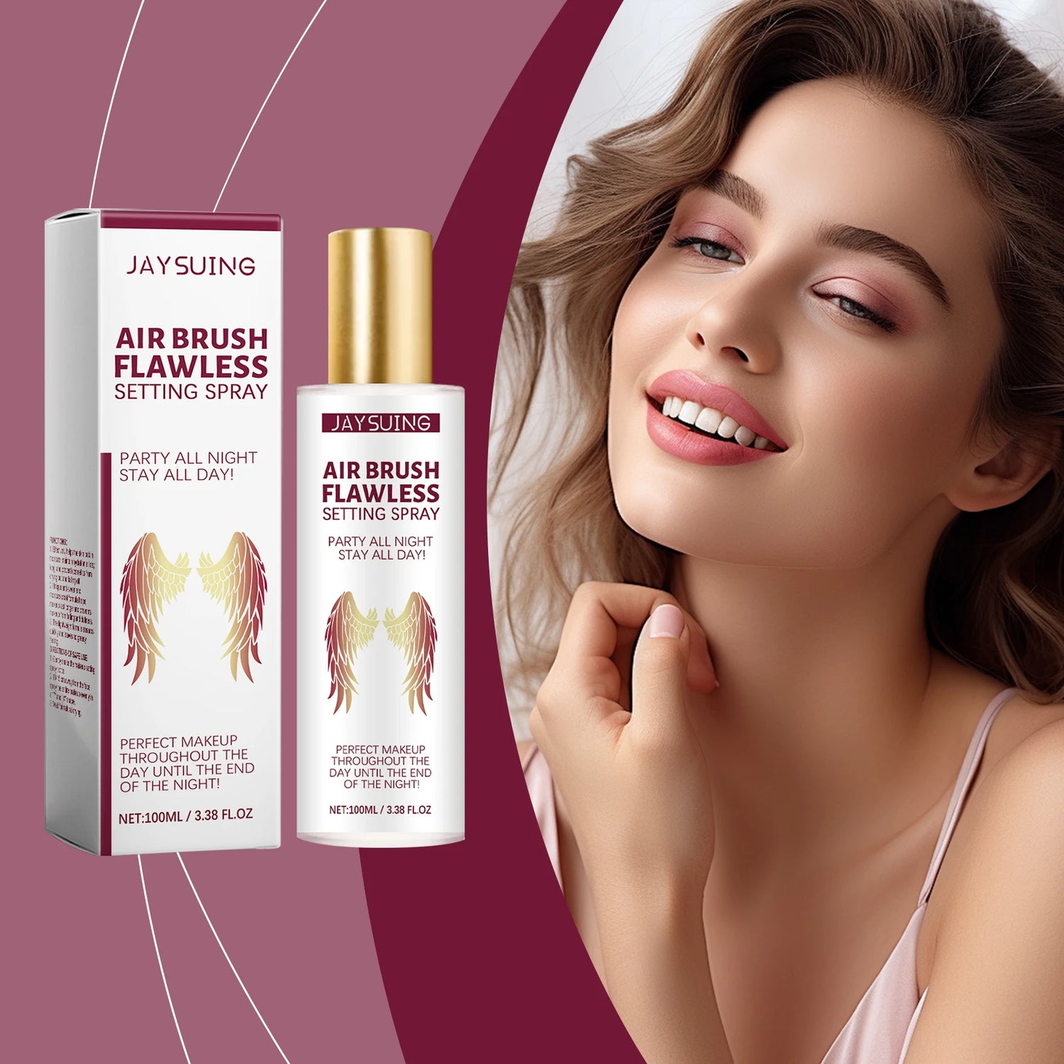 Hyaluronic Acid Moisturizing Makeup Setting Spray Prevent Dullness Reduce Card Powder Hydrate Waterproof Face Spray After Makeup