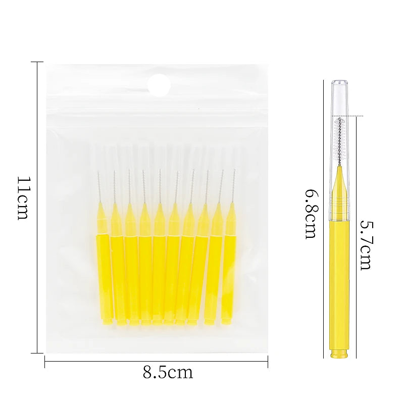 10/20/30/50pcs Mini Eyebrow Brush Brow Perm Brush Disposable Brow Lifting Brushes Bendable Micro Eyelash Brush Applicators Tools