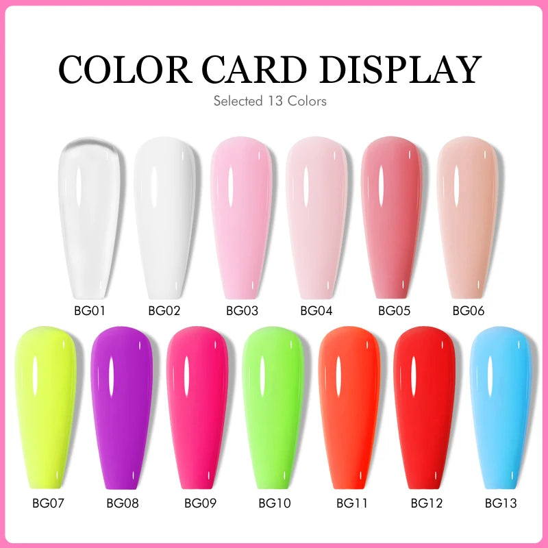 CHUNSHU TPO Free 6 IN 1 Extension UV Gel Polish In A Bottle Builder Nail Gel Rubber Base Coat Semi Permanent Nails Art 15ML