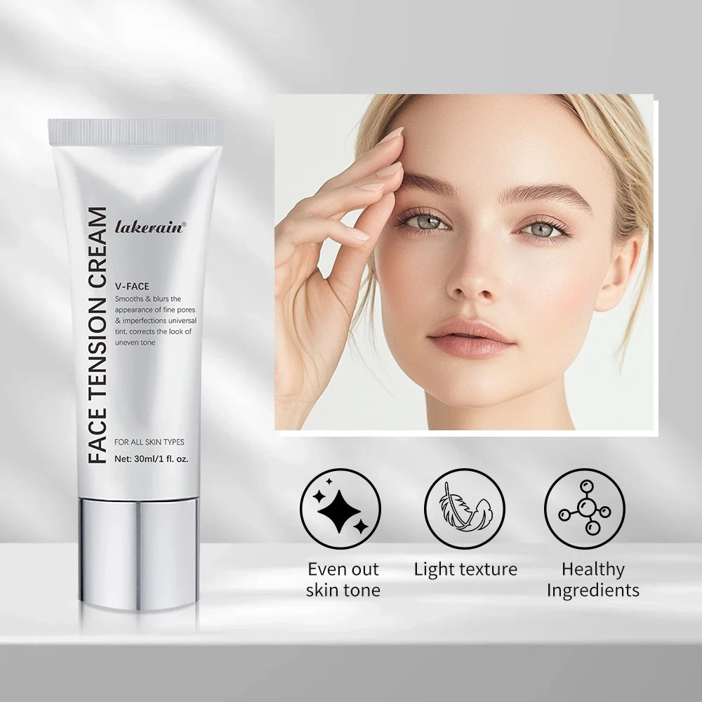 1Pcs Moisturizing Face Tightener No-Filter Primer Instant Tightener No-Filter Primer Face Blurring Primer for Face Before Makeup
