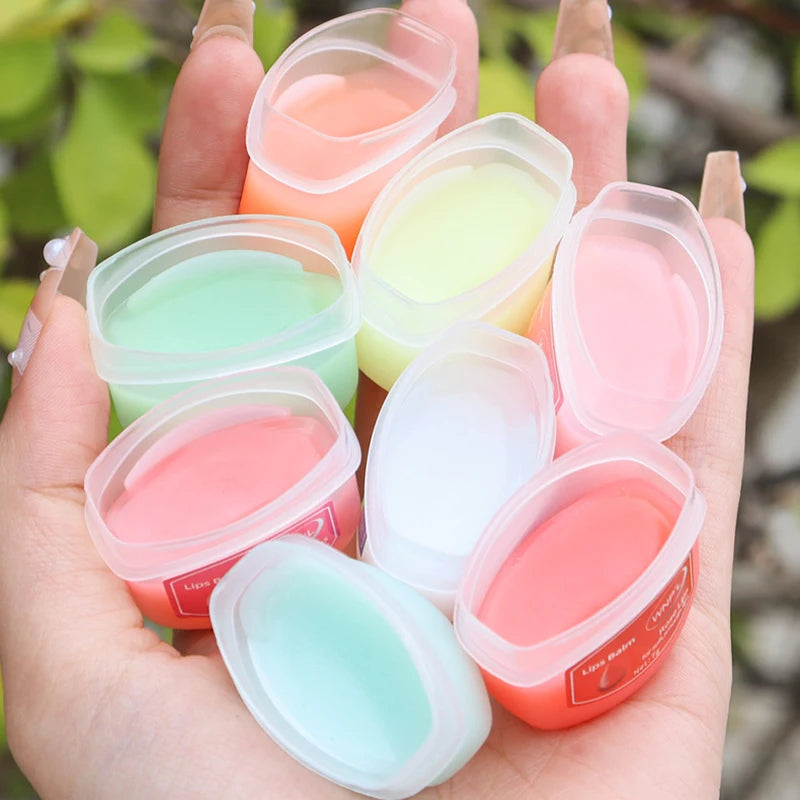 1pcs Moisturizing Lip Balm Set Moisturizing Base Natural Plant Base Moisturizing Crack Lip Care Jelly Moisturizer