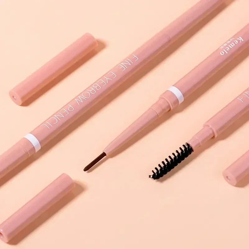 1.5mm Ultra Fine Double-ended Eyebrow Pencil Waterproof Sweat-proof Long Lasting Professional Eye Makeup Cosmetics