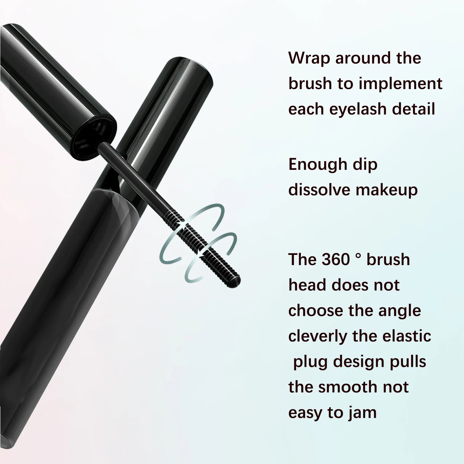 Cluster Lash Glue Remover 5ML Soothing Oil Lash Glue Remover Mascara Wand Eyelash Extension Remover Self Use at Home