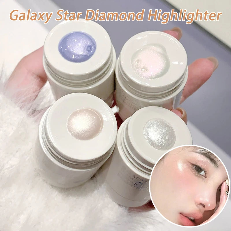 Highlighter Shading Stick Illuminator Makeup Brightening Face Body Contour Glitter Liquid Light Water Champagne Korean Cosmetic