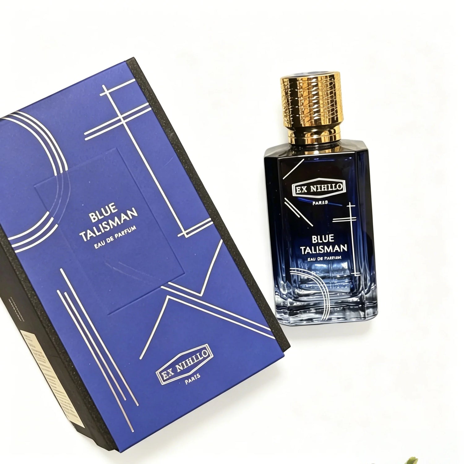 Enchantment of Blue Protective Talisman Perfume 100ml, Luxury Unisex Woody Floral Cologne with Pheromones.