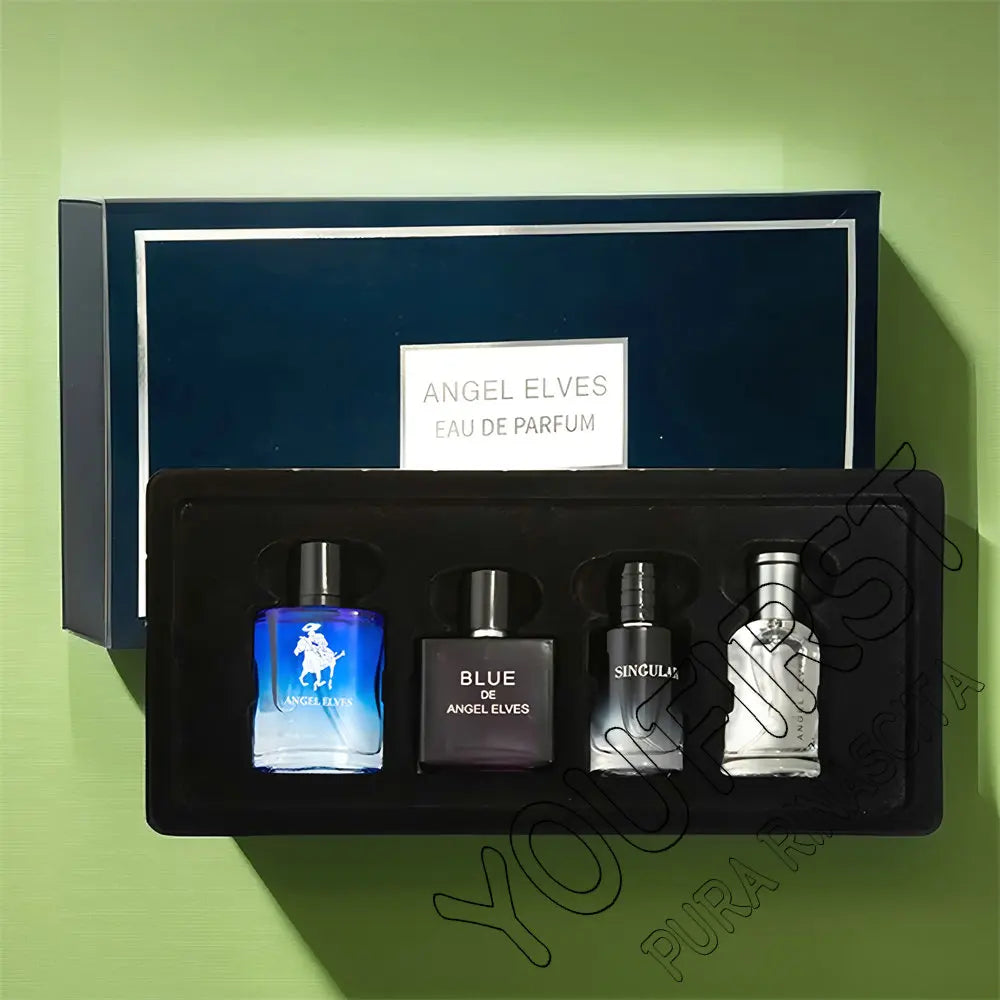 Brand Perfume Men For Date 120ml Pheromone Perfumes Masculinos  Lasting Charming Man Spray Parfums Homme Gift Box 4 Pcs Set New
