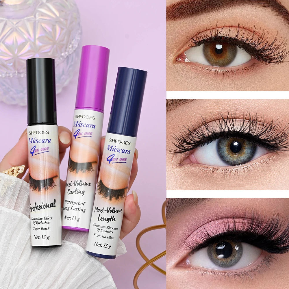 1 Piece Eye Black Waterproof, Anti Smudge, Durable, Curly, Thick, Easy to Apply, Natural Makeup Effect