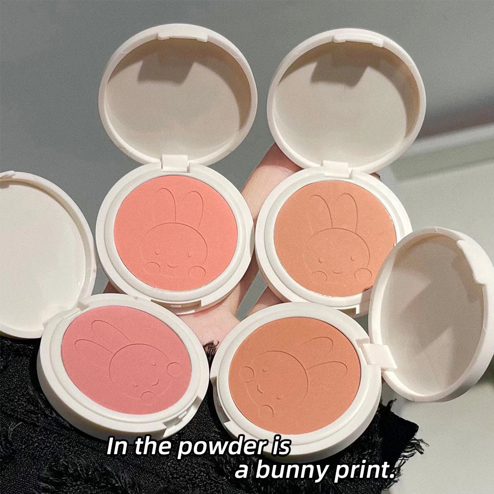 ART VALUE Natural Nude Matte Face Blusher Nourishing Peach Blush Powder Palette Rouge Cheek Tint Facial Contouring Women Makeup
