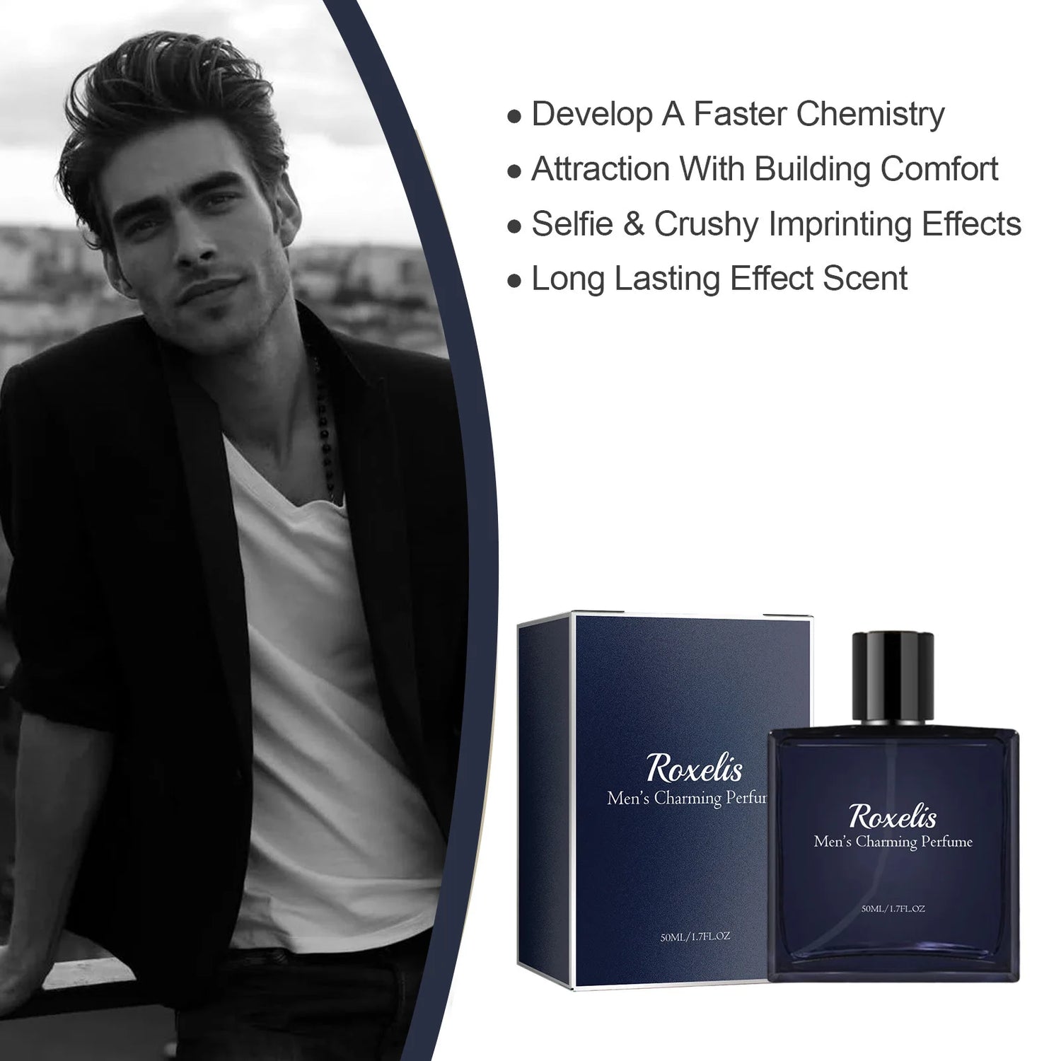 Eau de toilette Set for Men perfume Lasting fragrance Vitality Fresh charm Elegant fragrance set box