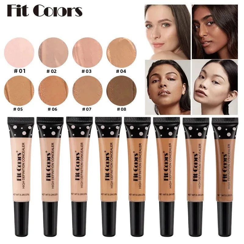 Flexible Concealer Stick High Coverage For Blemishes Dark Circles Long Lasting Waterproof Makeup Natural Finish