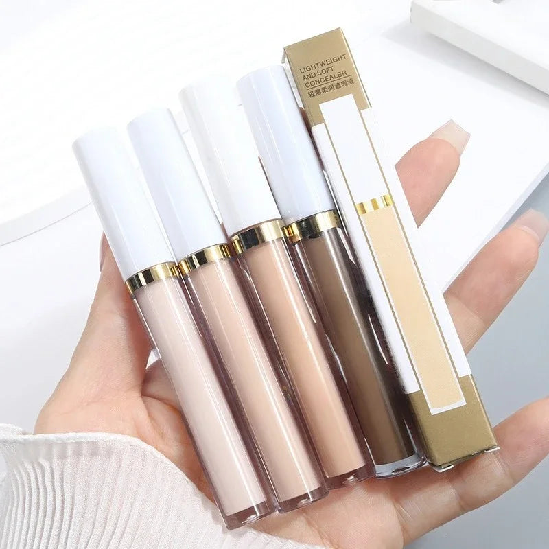 Waterproof Liquid Concealer Foundation Cream Matte High Coverage Oil Control Moisturizing Concealer Professional Face Makeup