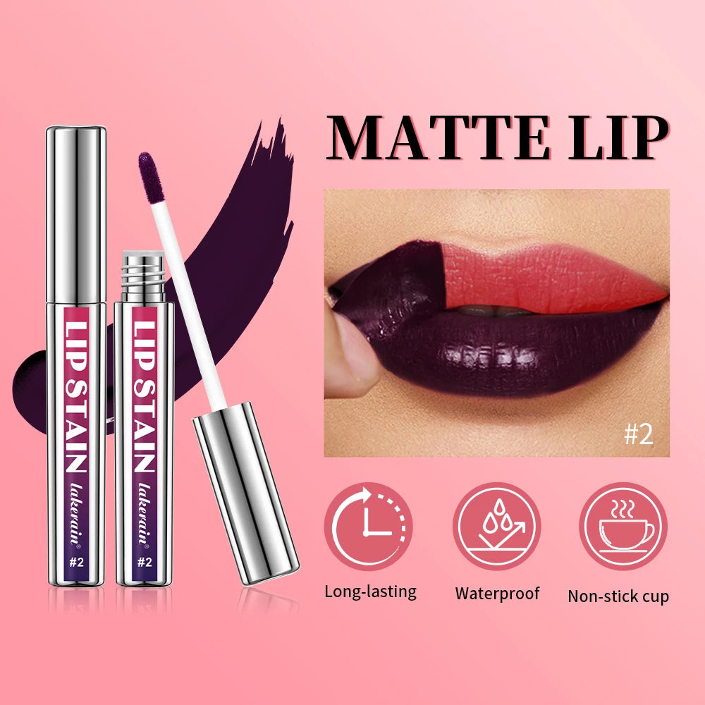 Peel Off Lip Stain Long Lasting Waterproof Reveal Lip Tint Transfer Proof Pink Red Non-stick Cup Lip Stain Makeup Cosmetics