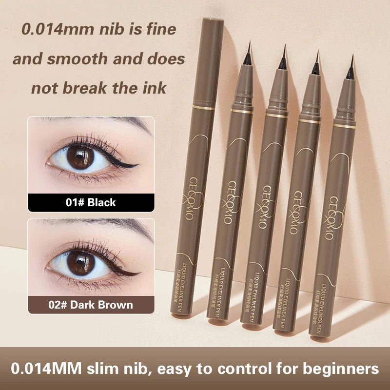 5 Colors Matte Liquid Eyeliner  Waterproof Lasting Blue White Sweatproof Quickily Drying Eyeliner Pencil Eyes Makeup Cosmetics