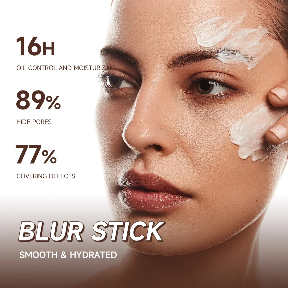Moisturizing Pore-covering Primer Stick, Long-lasting Concealer, Invisible Pore Concealer Stick, Natural Makeup Base Concealer