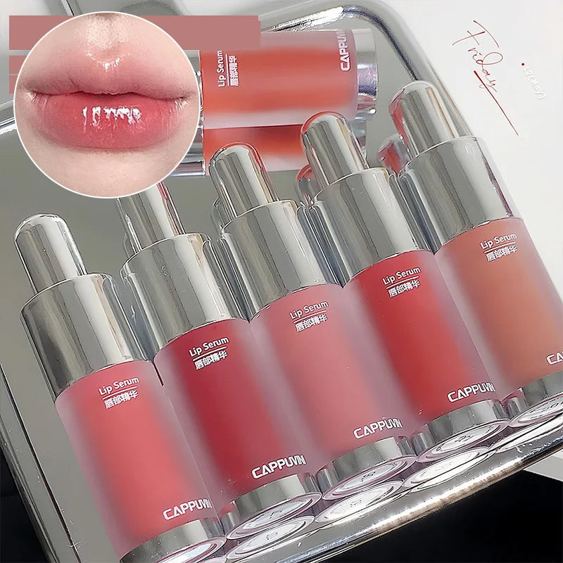 Cappuvini Baby Bottle Lip Gloss — Hydrating Mirror Finish, Glass-Effect Lip Gloss for Jelly-Like Lips,