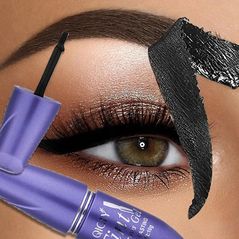 Lasting 3 Days Tattoo Eyebrow Dye Cream Easy Peel Off Long-Lasting Brow Gel Smudge-Proof Sweat Resistant Waterproof Cosmetics
