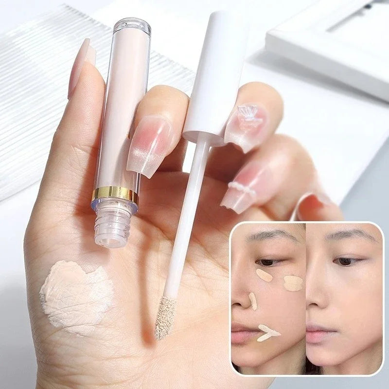 Waterproof Liquid Concealer Foundation Cream Matte High Coverage Oil Control Moisturizing Concealer Professional Face Makeup