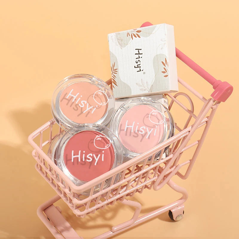 Daily Wear Blush Powder – Subtle Wine Glow, Fine Glitter Shimmer & Natural Flush Makeup Look