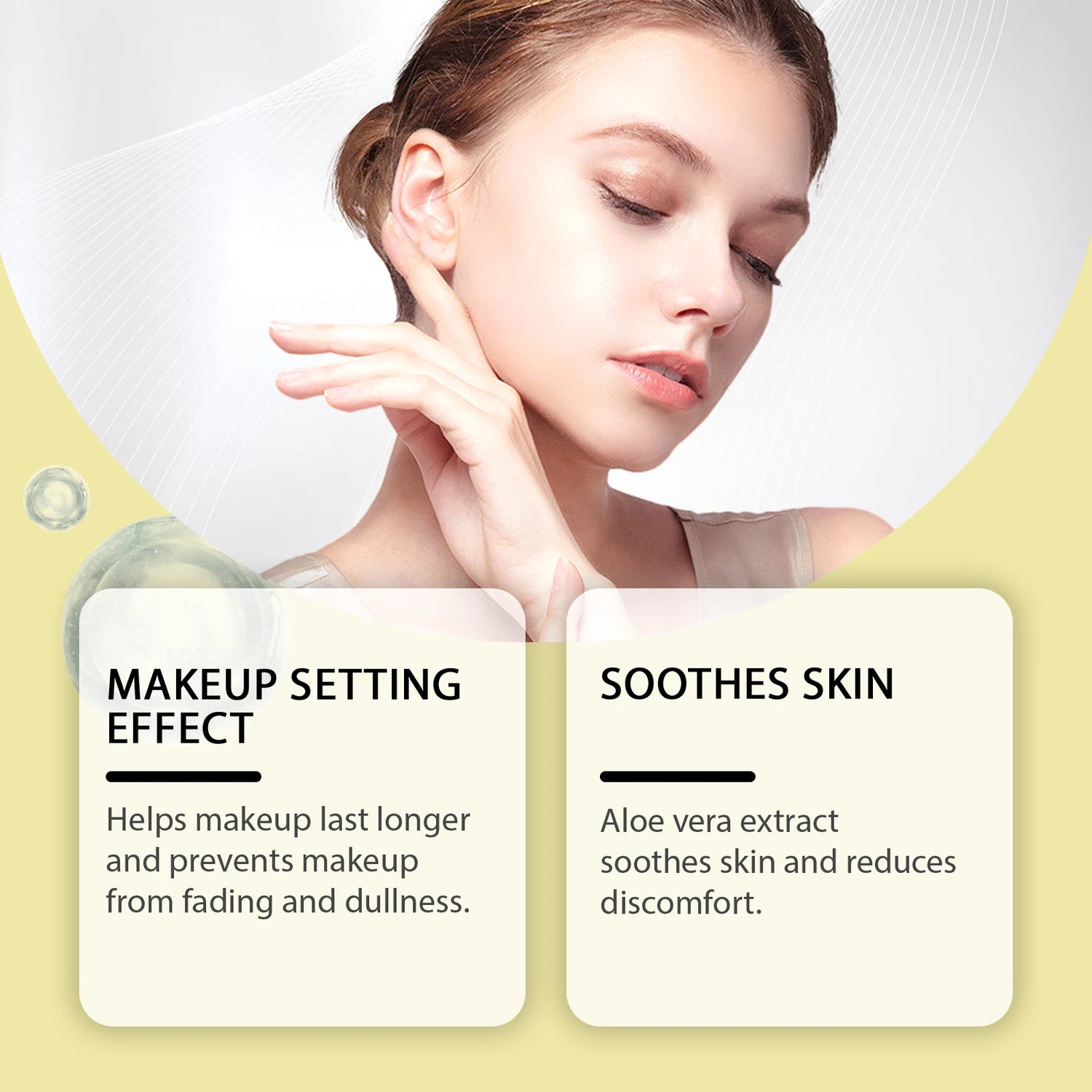 Hyaluronic Acid Moisturizing Makeup Setting Spray Prevent Dullness Reduce Card Powder Hydrate Waterproof Face Spray After Makeup