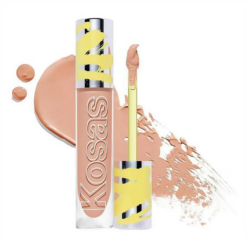 Kosas Liquid Foundation Concealer Base Cream Waterproof Oil-control Liquid Covering Black Circles Blemishes Acne Marks Spots Mak