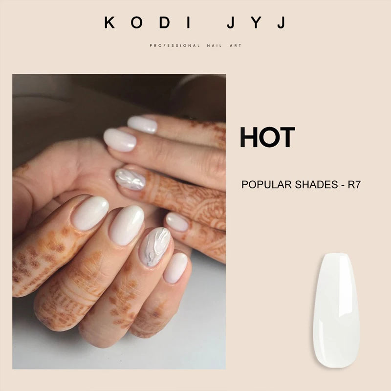 Milky White Rubber Base Gel Polish Nude Pink Base for Gel Varnish Semipermanent Natural Color Gellac Nails Art UV LED Enamel Lak