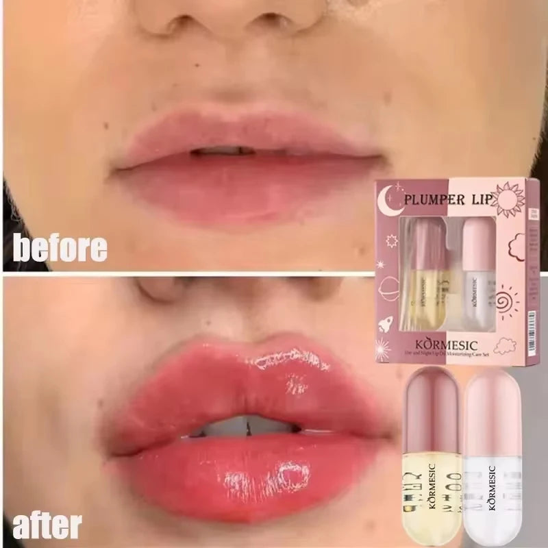 Lasting Volumising Lip Plumper Serum Instant Lips Elasticity Plumping Gloss Oils Long-Lasting Moisturising Makeup Sexy Lip Care
