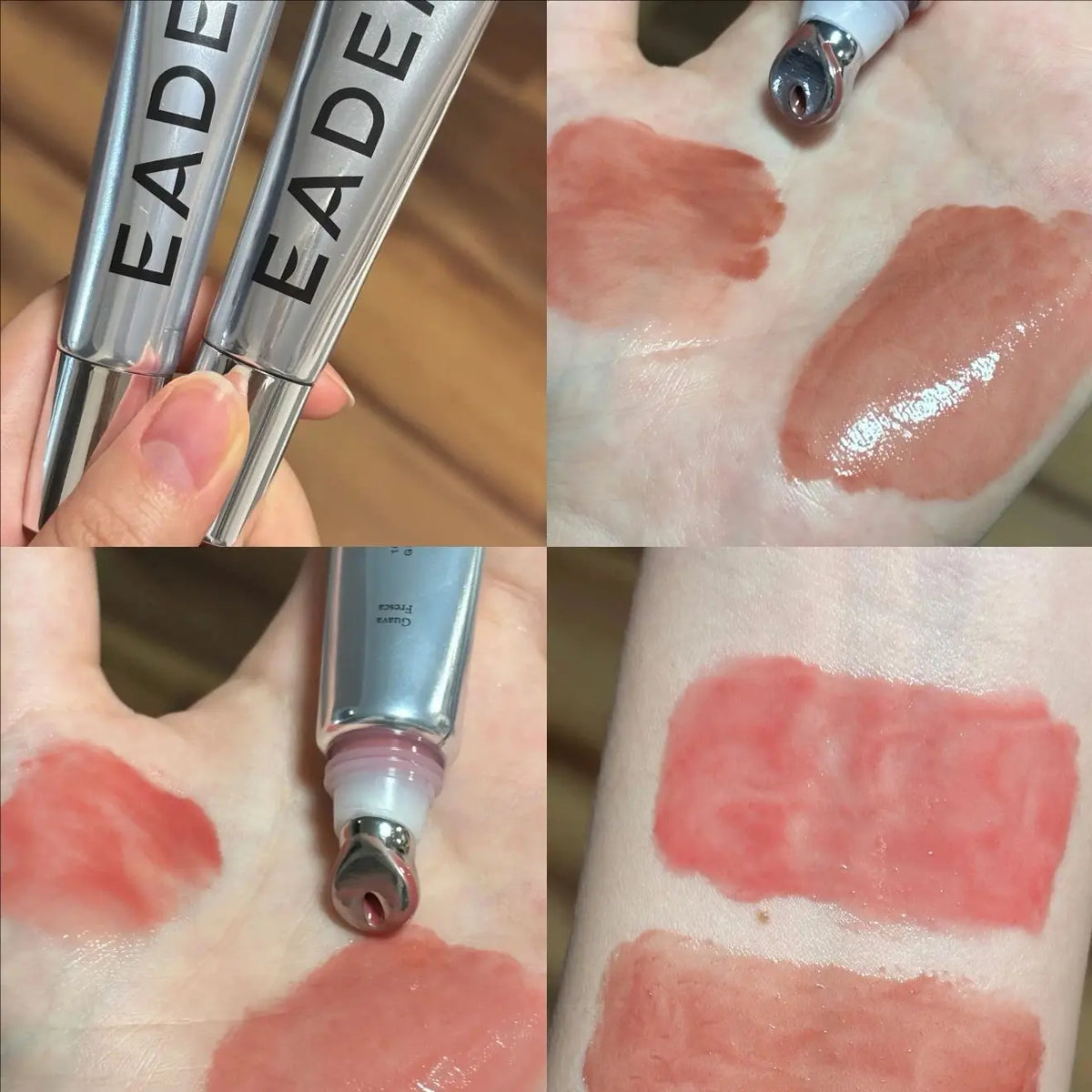 eadem Lip Cheek Multi Use Tint Cream Blush Liquid Cheek Blusher Dewy Natural Glow Long‑Lasting Hydrating Face Makeup Cosmetics