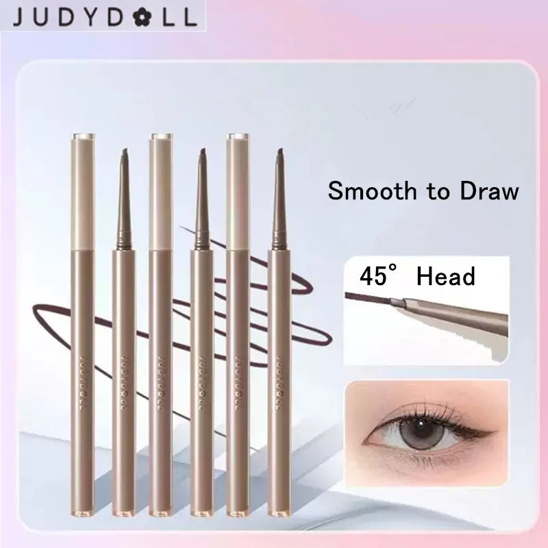 Judydoll Slim Gel Eyeliner Precisely Depicted Eyeliner Gel Pen Smooth Waterproof Anti-Rubbing Long-Lasting Non-Smudge