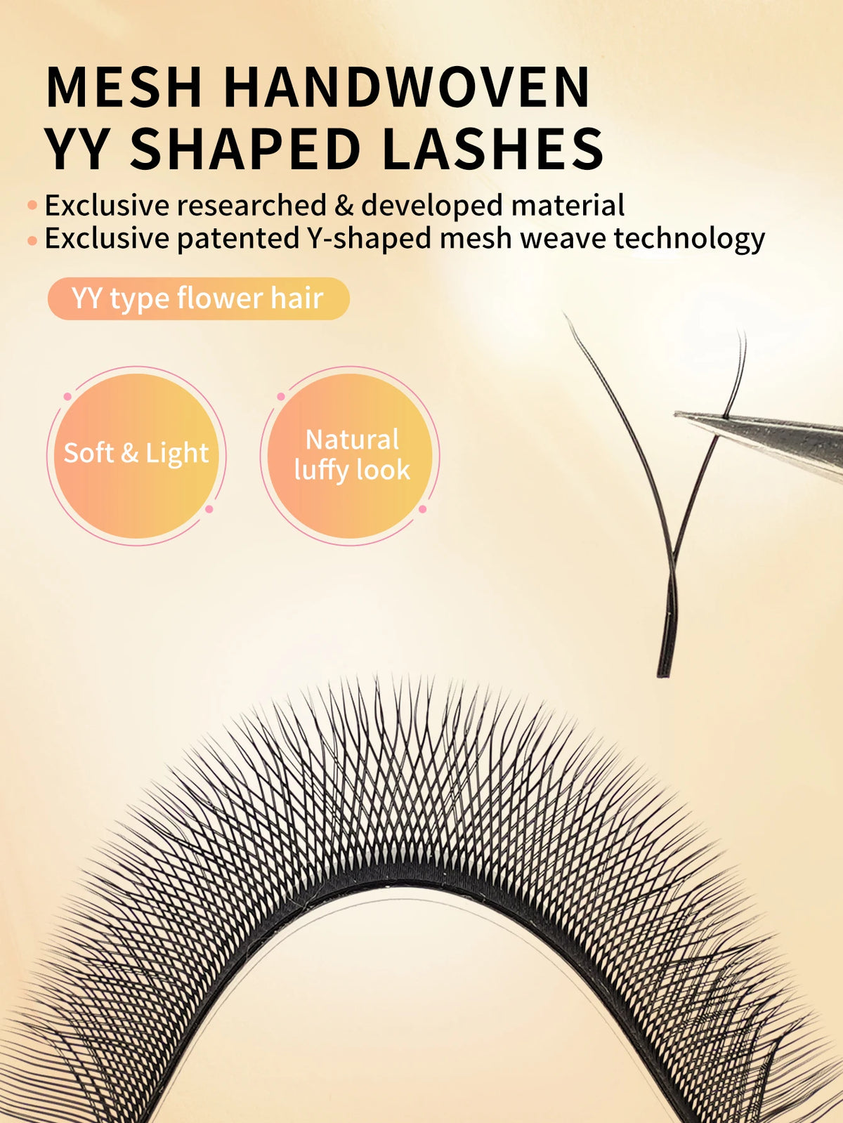 AIMEYSIN W Shaped Bloom 2D 3D 4D 5D 6D Automatic Flowering Premade Fans Eyelash Extensions Natural YY Individual Lashes
