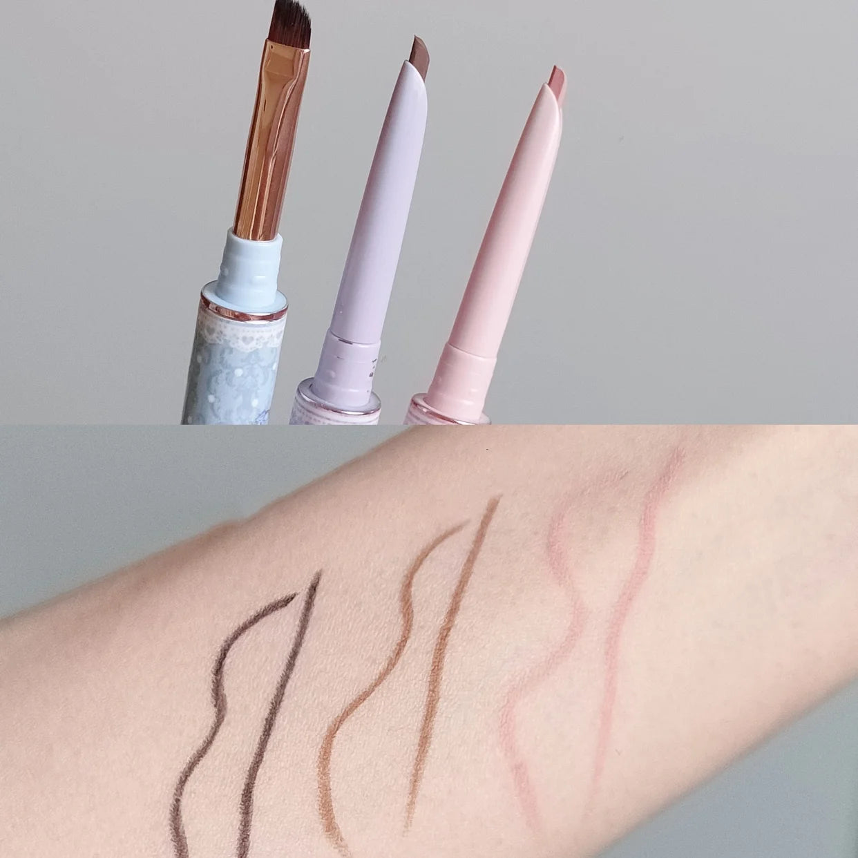 Flower Knows Bunny Garden Smooth Long-Lasting Waterproof Gel Eyeliner Pencil - Smudge-Proof Natural Daily Makeup for Eyes