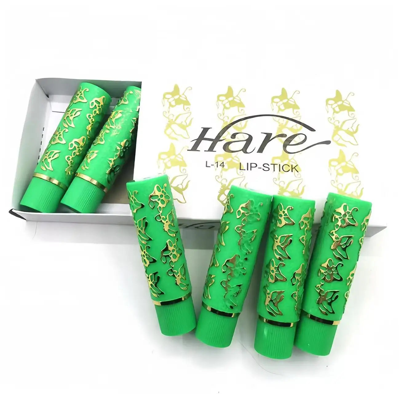 6Pcs/Set Color-changing Lipstick Lip Balm Repair Reduce Lip Lines Long Lasting Moisturizing Velvet Lipstick Exfoliating Lip Base