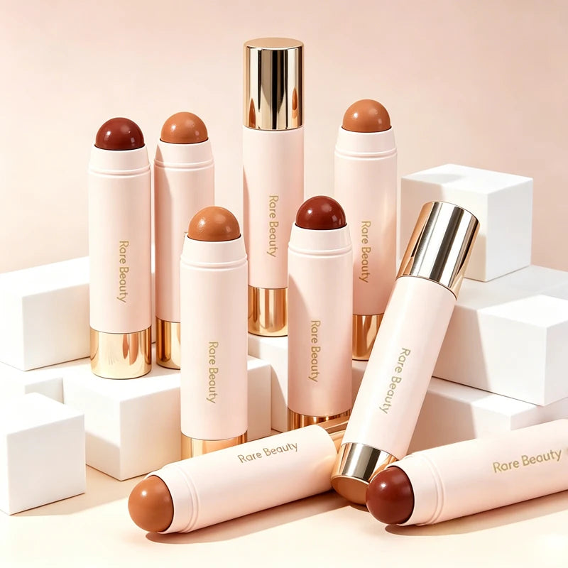 Hot Brand Rare Beauty Happy Sol Always Sunny Silky Three-dimensional Bronze Contour Stick Natural Matte Shadow Makeup Cosmetics