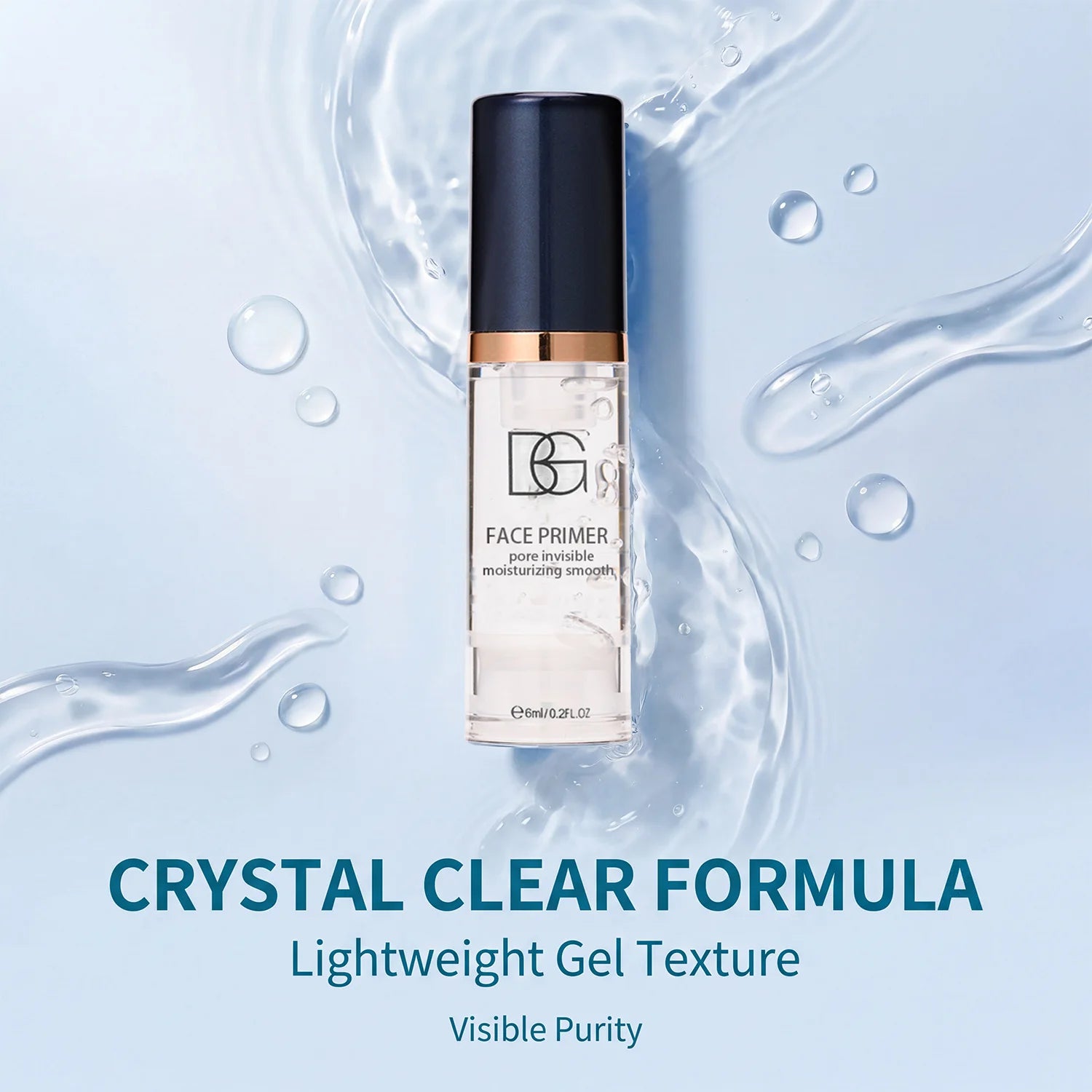 2pcs/Set Hydrating Face Primer,Dewy&Smoothing Makeup Base,Natural Finish, Moisturizing Pore-Blurring Radiant Glow Flawless Base